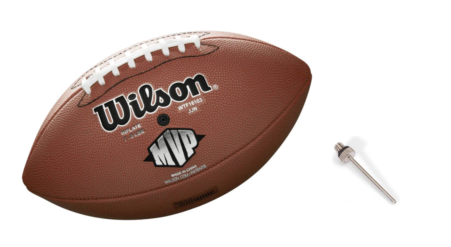 American Football MVP - Official Size - Inc. Naaldnippel