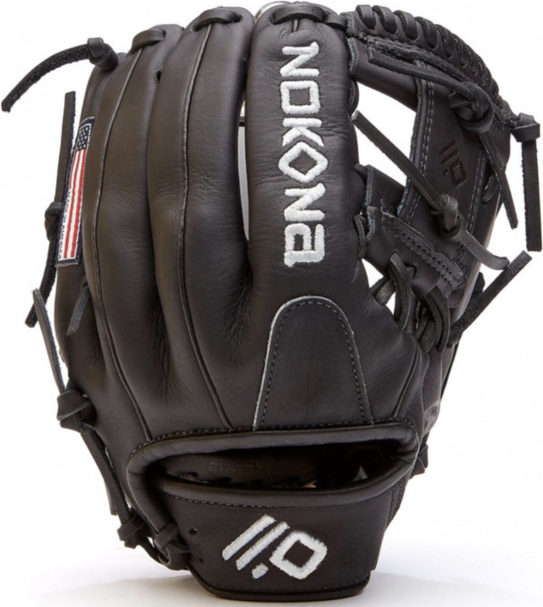 Baseballhandschuh – Pro – A-1150-BK – Kalbsleder – 11,5 Zoll