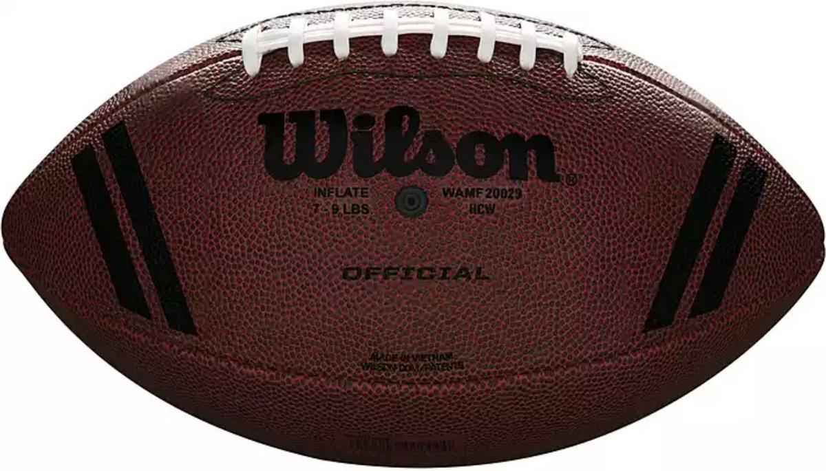 American Football – Offizielle Größe – inkl. Inflationsnippel