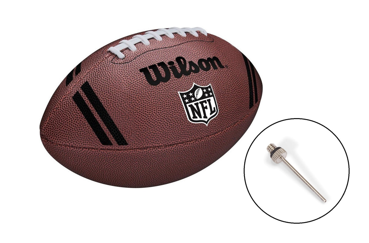American Football - Official Size - Incl. Oppompnippel