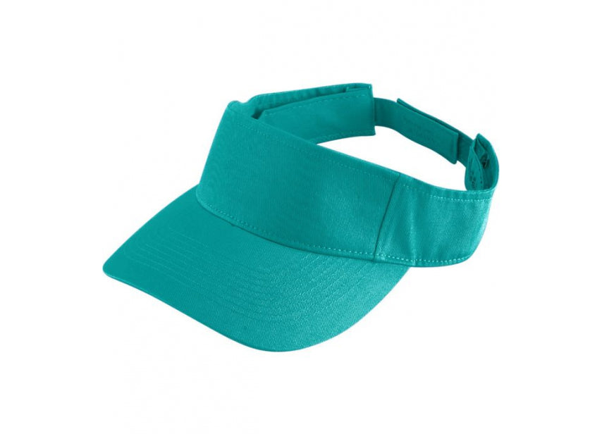 Visière solaire - Dames - Ajustable - Fermeture velcro - Bandeau en coton