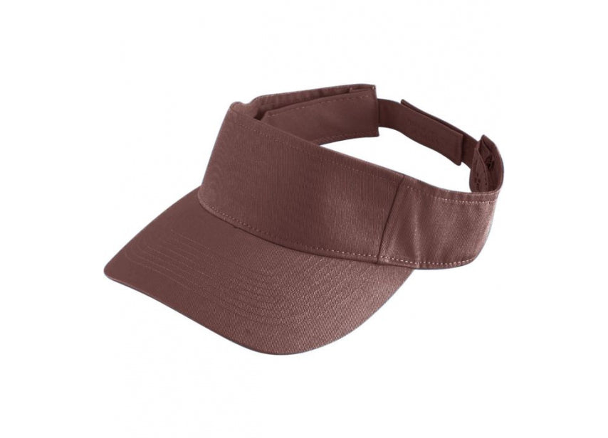 Visière solaire - Dames - Ajustable - Fermeture velcro - Bandeau en coton