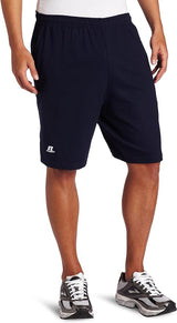 Russell Athletic Mens Cotton Short With Pockets - Navy Blue