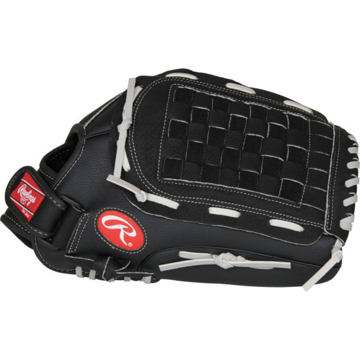 RSB140GB Honkbal Softbal Handschoen - Volwassenen - Zwart/Grijs - 14 inch