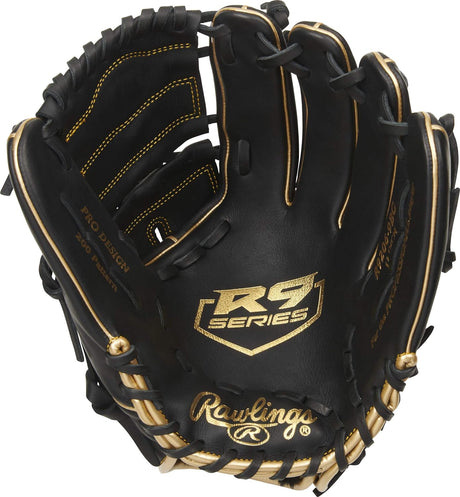 Baseball Glove - R9 Series - Full Leather - R9206-9Bg - 2-piece Web