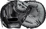 Honkbal Catcher Handschoen - A360 - Kinderen - (zwart/grijs) - 13,5 inch