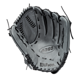 Honkbalhandschoen - A360 - Softball - Volwassenen - (zwart/grijs) - 13 inch