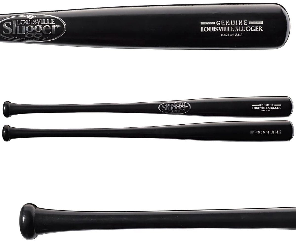 Louisville Slugger - MLB - Honkbalknuppel - Hout - WBL2689010 - Genuine Mix - Zwart
