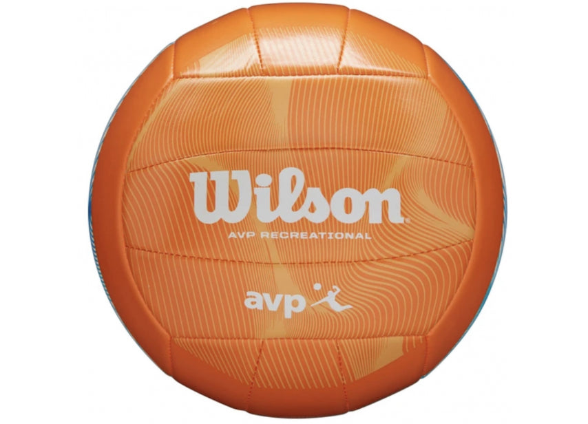 Wilson AVP Movement Beach Volleyball - Orange - Official Size