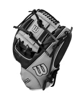Wilson - Honkbalhandschoen - A700 - Jeugd - Zwart/Grijs - 11,5 inch
