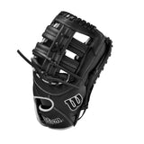 Wilson - Honkbal - Eerste Honkhandschoen - A700 - Jeugd - Zwart - 12 inch