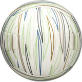 Wilson - Volleybal - Shoreline - Gen Green - Beach Volleybal - Milieuvriendelijk & Comfortabel - Wit/Blauw - Incl. Oppomp Naaldventiel