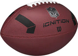 Wilson - NFL - American Football - Ignition - Official Size - Bruin - Inclusief Opblaas Naaldventiel