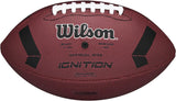 Wilson - NFL - American Football - Ignition - Official Size - Bruin - Inclusief Opblaas Naaldventiel