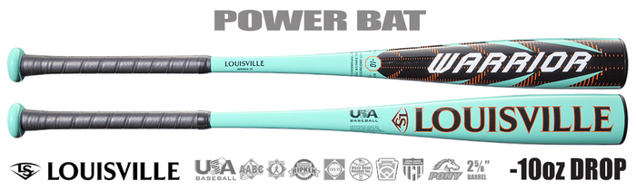 Louisville Slugger - MLB - Honkbalknuppel - Warrior - USA Logo - Aluminium - 2026 - WBL4167010