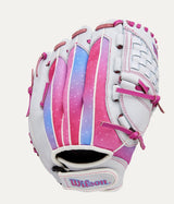 Wilson - Softbalhandschoen - Flash - Fastpitch - 12 inch - Wit/Roze