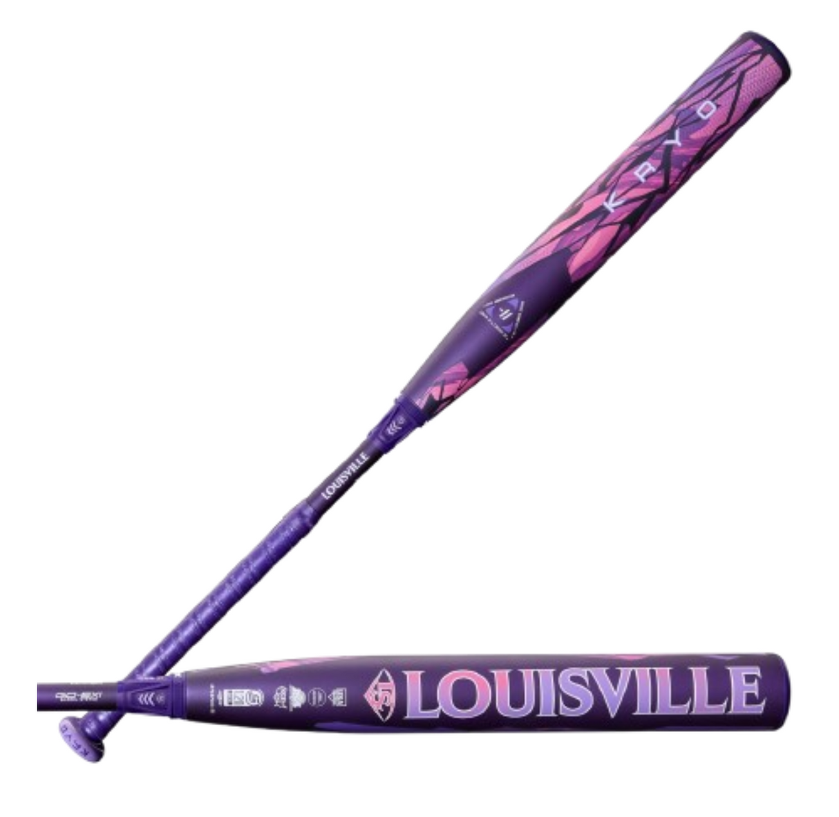 Louisville Slugger - Softbalknuppel - Fastpitch - Kryo - Thundernight -  Composite - Paars - 2026