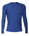 Shirt Met Lange Mouwen Pro Compression - Kobalt Blauw - Jeugd