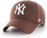 Pet New York Yankees - Snapback - MVP Woolblend - Verstelbaar - Bruin