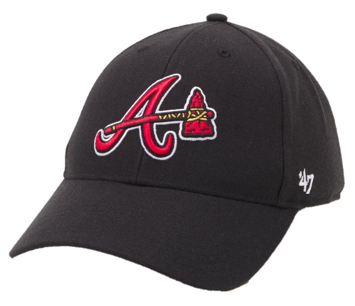 Honkbal Pet - Atlanta Braves - Verstelbaar - Volwassenen