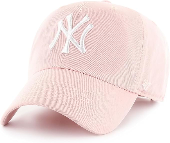 47 Brand - Baseball Cap - Clean Up - Lifestyle - New York Yankees - Roze