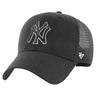 47 Brand - Baseball Cap - Branson - New York Yankees - Verstelbaar - Zwart