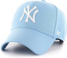 Honkbalpet - MLB - New York Yankees Cap - Verstelbaar - Raised Basic - Lichtblauw