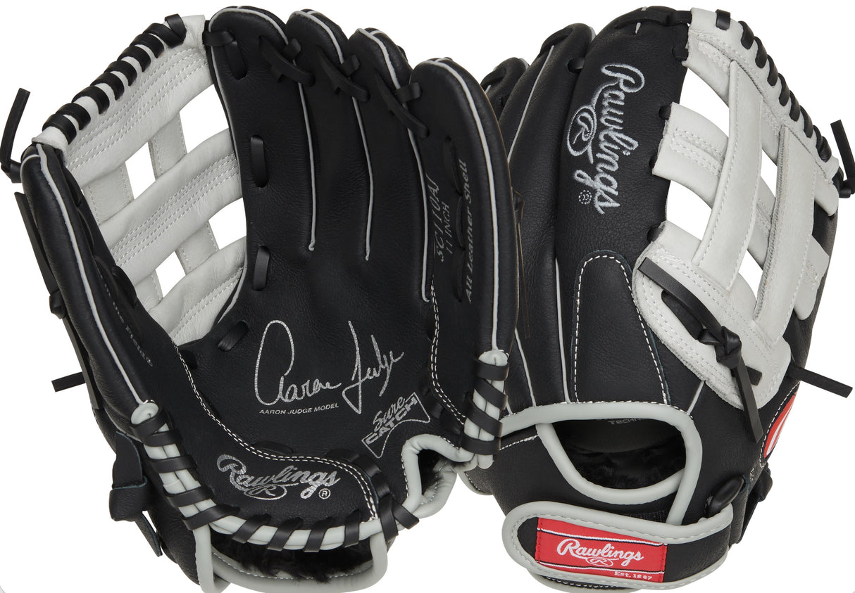 Rawlings - MLB - Honkbalhandschoen - Sure Catch - SC110AJ - Jeugd - A. Judge - 11 inch - Zwart/Grijs