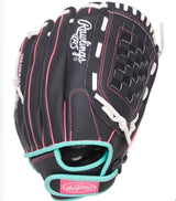 Rawlings - MLB - Softbal Handschoen - Sure Catch - Jeugd - 12 inch - Linkshandige Werper - Rechtshandig Vangen