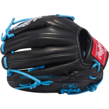 Rawlings R9115U-4BCB Honkbalhandschoen - 11,5 inch - Zwart/Blauw - JEUGD handschoen