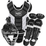 Rawlings - MLB - Catcher Set - PLYCS3Y - Players 3 Series - Zwart/Wit - TeeBall (tot ca 6-7 jaar)