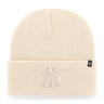 47 Brand - Muts - Beanie - Haymaker - NY Yankees Logo - Naturel
