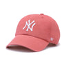 47 Brand - Baseball Cap - Clean Up - Lifestyle - New York Yankees - Island Red