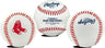 Leren honkbal met MLB team logo - officiële maat 9 inch - Red Sox