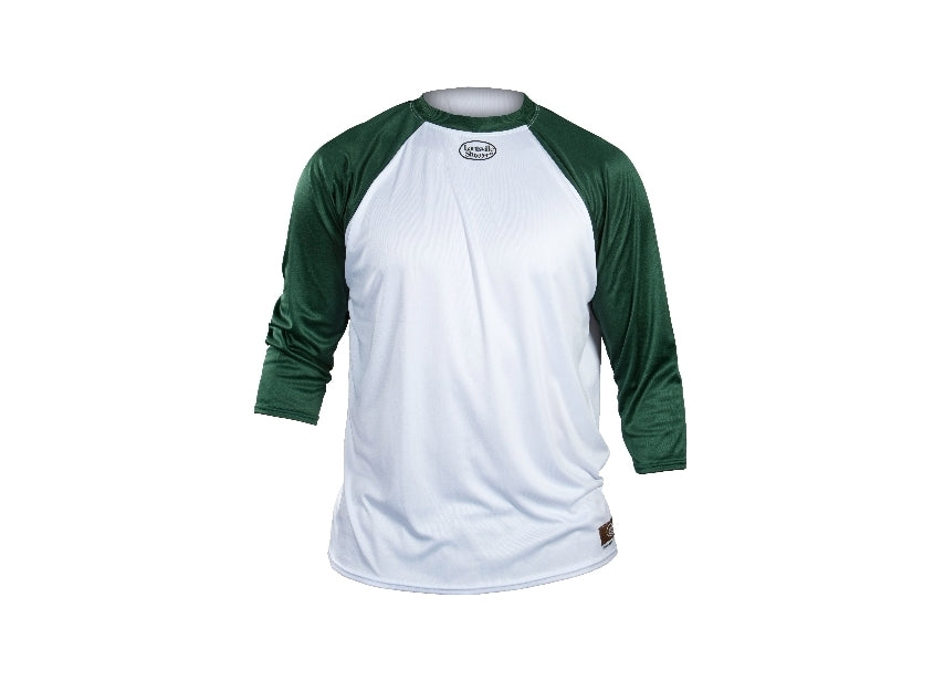 Slugger Baseball-Unterhemd 3/4-Ärmel – Jugend (Grün)