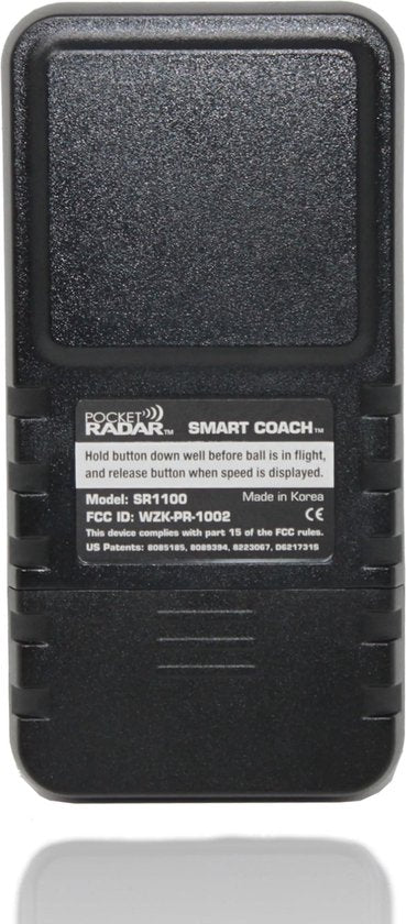 Pocket Radar Smart Coach Radar Gun - With App