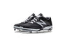 Chaussures de baseball - Modèle bas - Pointes en métal - 4040V2 - (noir/blanc) - US 13