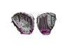 Baseball – MLB Softball-Handschuh – A400 – Flash – Kinder – 11 Zoll (schwarz)