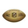 Duke Metallic American Football Ball - Gold Edition - Official Size