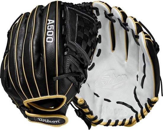 Honkbal - MLB Softbal Handschoen - A500 - Siren Fastpitch (Zwart)