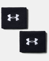 Under Armour Performance Zweetbanden/Polsbanden - Set Van 2 - Zwart - One Size