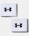 Under Armour Performance Zweetbanden/Polsbanden - Set Van 2 - Wit - One Size