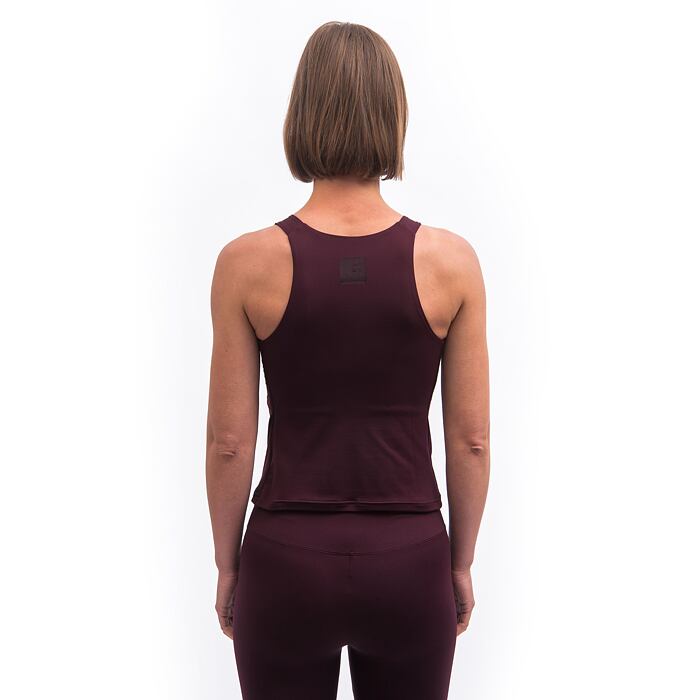 Sensor - nfinity Eco - Crop Top - Dames - Port Red - Small