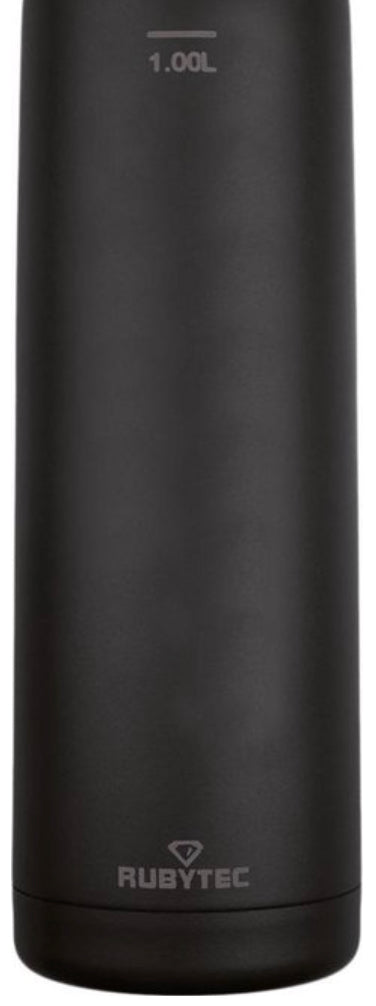 Rubytec Shira Vakuumflasche 1,0 L – Taktisches Schwarz