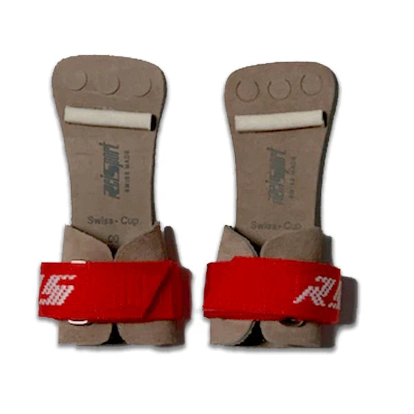 Reisport - Grips Voor Rek - Heren - Leertjes Hoog Rek - Beige