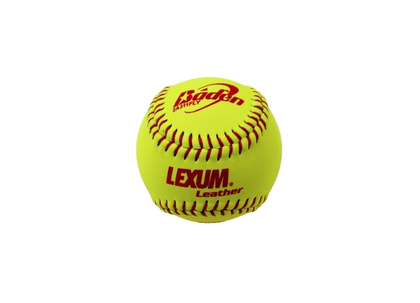 Lexum Fastpitch Wettkampf-Softball – 11 Zoll (Gelb)