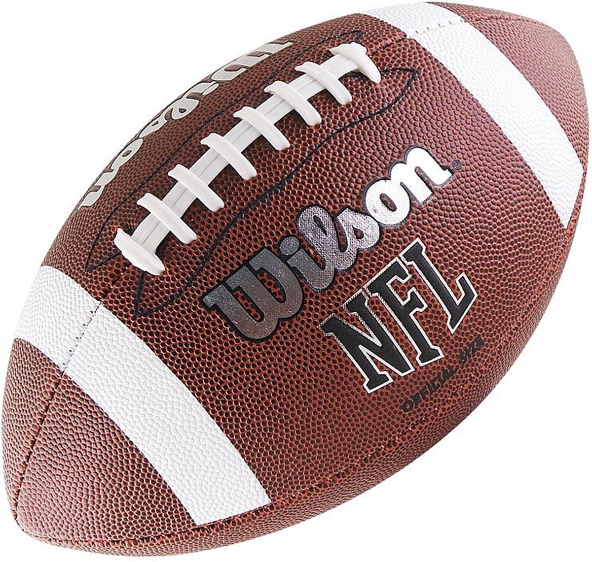 Nfl Official Full Size American Football - Incl. Naaldnippel (Bruin)