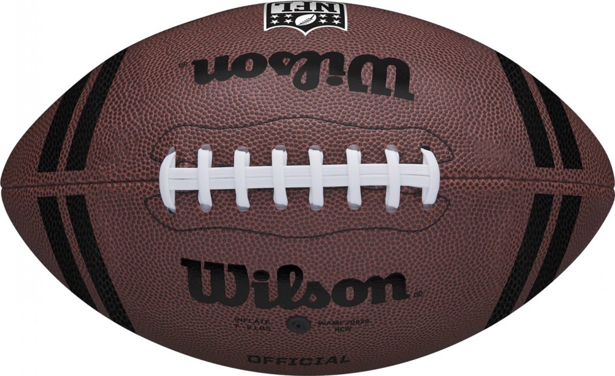 American Football – Offizielle Größe – inkl. Inflationsnippel