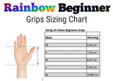 Turnleertjes Beginners Grips - Rainbow Serie - 1 paar