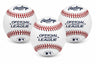 Rawlings - MLB - ROLB2-PC - Honkbal - Official Size - U12 - 9 inch - 3 Stuks